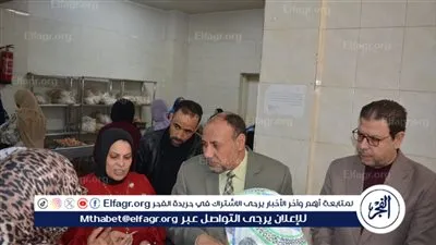 زيارة مفاجئة لنائب رئيس جامعة الأزهر لمطعم المدينة الجامعية للطالبات بأسيوط
