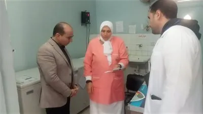 وكيل وزارة الصحة بالدقهلية يتفقد وحدة طب الأسرة بميت مزاح