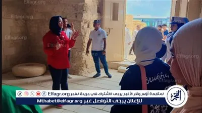 محافظ الفيوم يتابع جهود إدارة الوعي الأثري بمنطقة آثار الفيوم