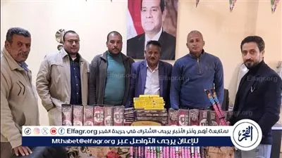 ضبط 55600 قطعة ألعاب نارية مختلفة الأحجام في حملات مكبرة