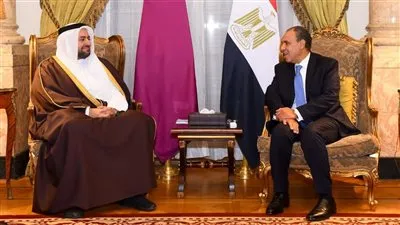 وزير الخارجية يلتقي وزير الدولة بوزارة الخارجية القطرية