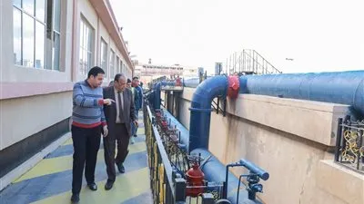 لرفع كفاءة التشغيل وتعزيز جودة الخدمة.. رئيس مياه الإسكندرية يتفقد محطتي المنشية (1) والنزهة