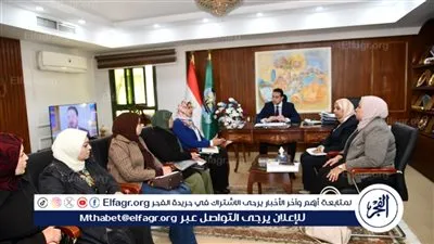 بالتعاون مع معهد اليونسكو.. نائب محافظ الفيوم يناقش الاستعدادات النهائية لانطلاق مبادرة 