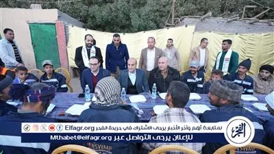 محافظ أسيوط لعمال النظافة فى حفل إفطار جماعى: أنتم عماد المنظومة ودوركم أساسي 