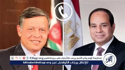عاجل- السيسي يؤكد تضامن مصر الكامل مع الأردن ويدعو لاحتواء التصعيد الإقليمي