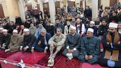 محافظة القليوبية تحيي ذكرى العاشر من رمضان بمسجد ناصر ببنها