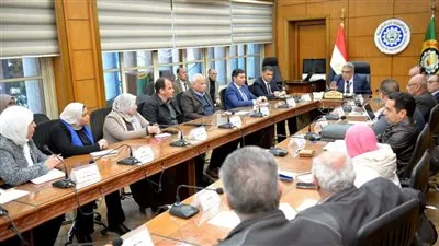 محافظ الدقهلية يعقد اجتماعًا موسعًا لمتابعة موقف توصيل المرافق بمشروع 