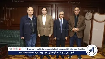 محافظ بني سويف يلتقي مسؤولي تيتان لبحث سبل التعاون في المبادرات المجتمعية