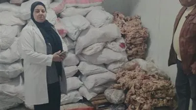 ضبط 5طن دواجن مجمدة مجهولة المصدر وغير صالحة للإستهلاك الآدمي في الإبراهيمية 