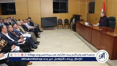 سكرتير عام بني سويف يناقش ضوابط العمل لتسريع إجراءات التصالح