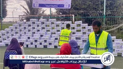 بالصور.. توزيع (630) كرتونة رمضان على الأولى بالرعاية بقرى مراكز المنيا