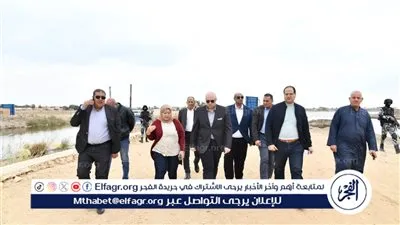 محافظ الفيوم يتفقد الحزام الآمن ومواقع إنزال زريعة الأسماك ببحيرة قارون