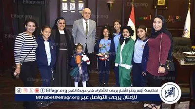 محافظ الأقصر يستقبل وفد مدرسة الراهبات الفرنسيسكانيات للتهنئة بشهر رمضان وتجديد الثقة