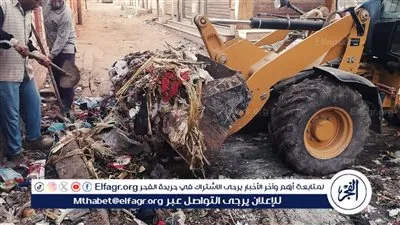 حملات صباحية ومسائية للنظافة العامة ورفع الإشغالات بمركزي سنورس وإطسا