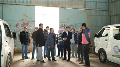 نائب محافظ الدقهلية يتفقد الحملة الميكانيكية وورشة حي غرب المنصورة