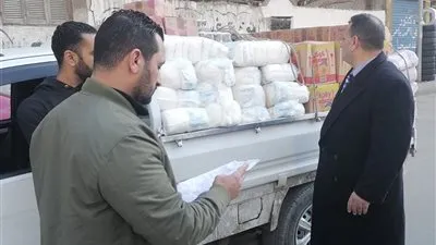 وكيل وزارة التموين بالإسكندرية يشن حملة على المنافذ لمتابعة صرف المنحة التموينية