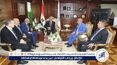 محافظ بني سويف يؤكد تعزيز التعاون مع هيئة قضايا الدولة لخدمة المواطنين