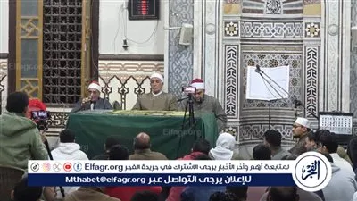 أوقاف الفيوم تواصل ملتقى الفكر الرمضاني بمسجد ناصر الكبير