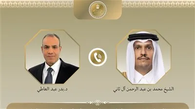 وزير الخارجية يبحث هاتفيا مع رئيس وزراء وزير خارجية قطر التصعيد العسكري الخطير الذي تشهده المنطقة