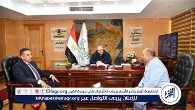 محافظ الفيوم يتابع أعمال شركة السكر وأليات توريد محصول البنجر من المزارعين