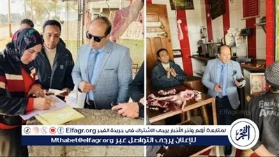 محافظ الدقهلية يتابع جهود مديرية الطب البيطري في حملاتها التفتيشية على محلات الجزارة
