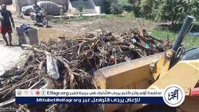 تنفيذ حملات نظافة مكثفة وإزالة شدة خشبية مخالفة بمدينة الطود بالأقصر