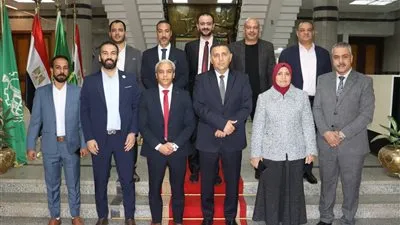 محافظ القليوبية يستقبل مجلس نقابة المهندسين الجديد ويبحث سبل التعاون لمواجهة البناء المخالف