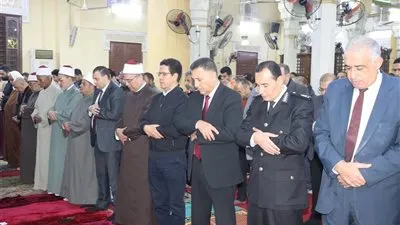 محافظ القليوبية يشهد احتفالية ليلة القدر بمسجد ناصر في بنها بحضور القيادات التنفيذية
