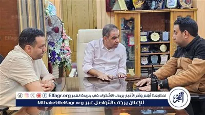 تفاصيل اجتماع وكيل وزارة الصحة مع مدير هيئة الإسعاف بالمحافظة اليوم 