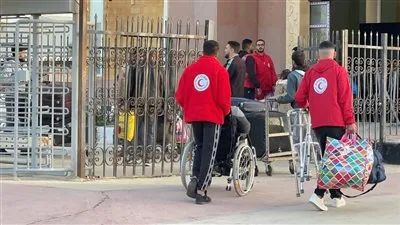 قافلة زاد العزة 160.. الهلال الأحمريستأنف استقبال دفعة جديدة من الجرحى والمصابين الفلسطينيين 