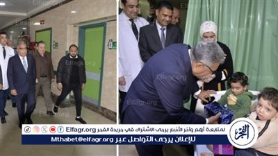 محافظ الدقهلية يتفقد مستشفى المنصورة التخصصي عقب صلاة عيد الفطر ويقدم التهنئة للمرضى والأطقم الطبية