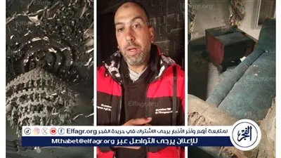 آثار حريق شقة تفحمت ليلة العيد بدمنهور.. ورب الأسرة: عيالي مالحقوش يفرحوا