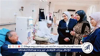 متابعة سير العمل بمستشفى شرق المدينة بالإسكندرية في ثاني أيام عيد الفطر 