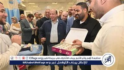 عميد طب قصر العيني يتفقد مستشفى الطوارئ خلال عيد الفطر