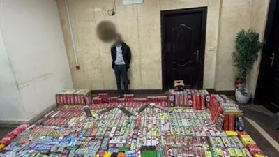 ضبط 1.5 مليون قطعة ألعاب نارية خلال حملات أمنية موسعة
