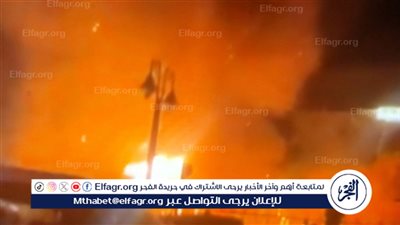 حريق مصنع صابون بباسوس يسفر عن إصابة 5 أشخاص واختناقهم والسيطرة على النيران