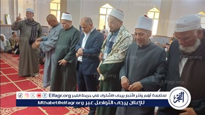 على مساحة 395 مترًا.. افتتاح مسجد الرحمن بقرية زاوية الناوية ببني سويف