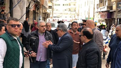 محافظ الدقهلية يتفقد أعمال رفع كفاءة وتجميل ميدان الشيخ حسانين وشارع العباسي والسلخانة عقب رفع الإشغالات منهم 