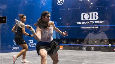 نور الشربيني تتأهل لنهائي بطولة الجونة للإسكواش وتضرب موعدا مع هانيا الحمامي