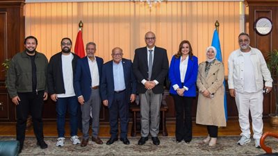 محافظ الإسكندرية يدعم مهرجان الإسكندرية للفيلم القصير ويشيد بإدارته