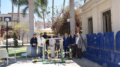 جامعة بنها تطلق وحدات جيم خارجي مجانية داخل الحرم لدعم اللياقة والصحة