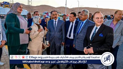 محافظ سوهاج يفتتح بوابة المدخل الغربي لمركز ومدينة سوهاج
