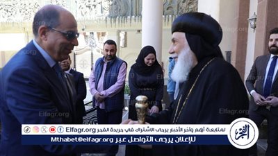 محافظ المنيا يهنئ القيادات الكنسية بمراكز الشمال بمناسبة عيد القيامة المجيد 