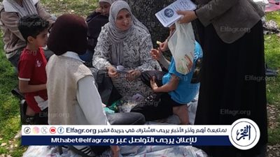 حملات توعية بيئية مكثفة بشواطئ وحدائق الإسماعيلية