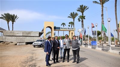 نائب محافظ الدقهلية يتفقد مدينة جمصة السياحية لمتابعة الاستعدادات الجارية لاستقبال المصطافين والزوار 