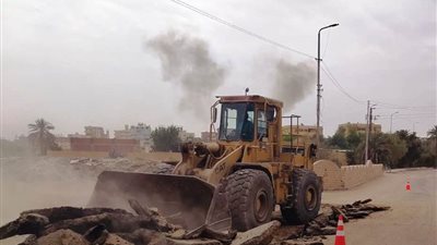 انطلاق أعمال كشط ورصف الطريق الدائري بلانة كلابشة