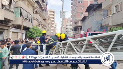 ارتفاع عدد مصابي حريق مصنع مفروشات بالمحلة إلى 22