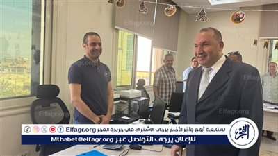 زيارة مفاجئة لرئيس جامعة أسيوط الأهلية داخل المبنى الإداري للجامعة اليوم 