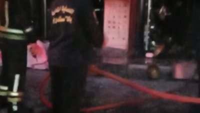 إخماد حريق هائل داخل محل أدوات منزلية بغرب الإسكندرية 
