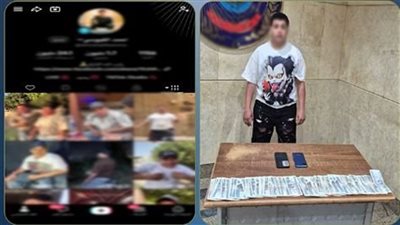 ضبط تيك توكر بتهمة نشر فيديوهات تتضمن محتوى غير لائق بالوراق